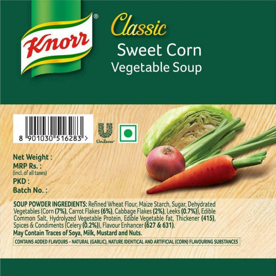 Knorr Classic Sweet Corn Vegetable Soup 42 G