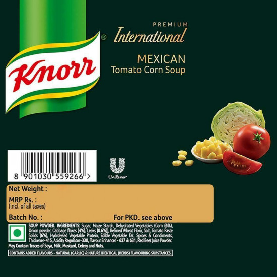Knorr International Mexican Tomato Corn Soup 50 G