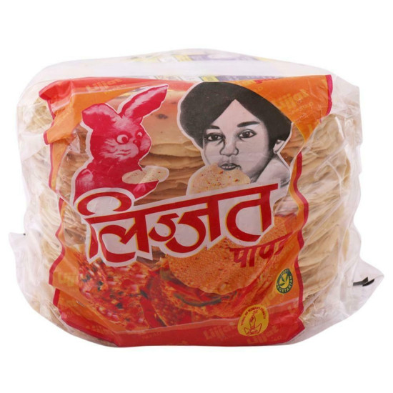 Lijjat Pepper Udad Papad 1 Kg