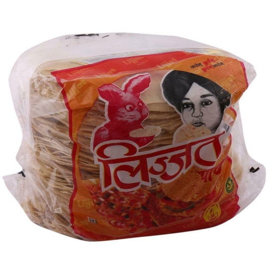 Lijjat Pepper Udad Papad 1 Kg