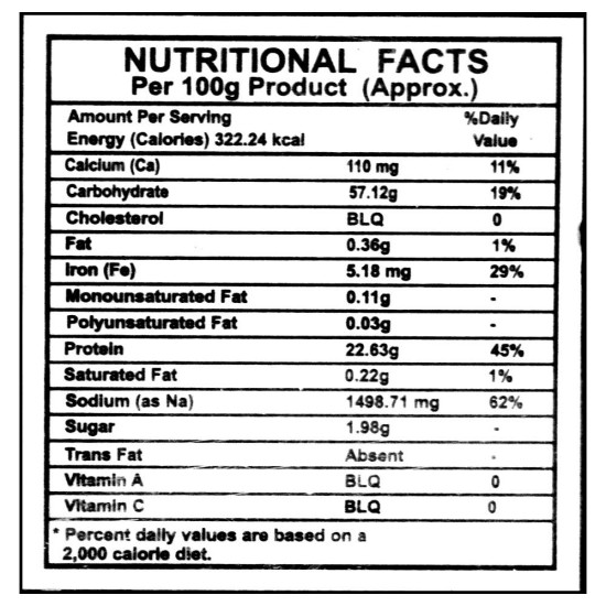 Lijjat Punjabi Masala Special Papad 250 G