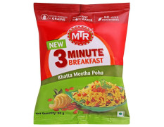 MTR 3 Minute Breakfast Khatta Meetha Poha Mix 60 G