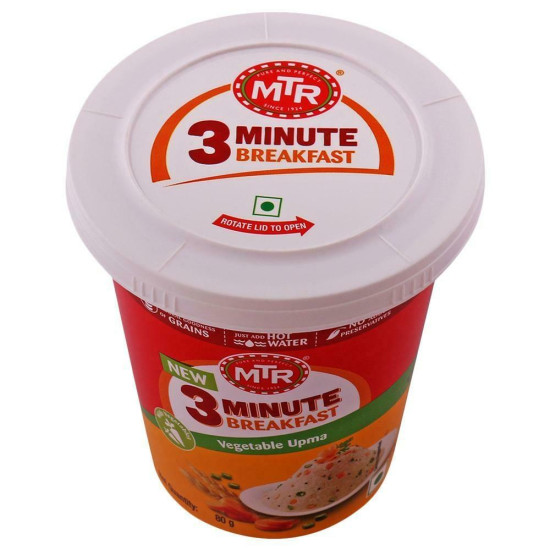 MTR 3 Minute Breakfast Vegetable Upma Mix 80 G