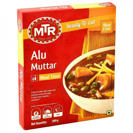 MTR Ready To Eat Alu Muttar 300 G