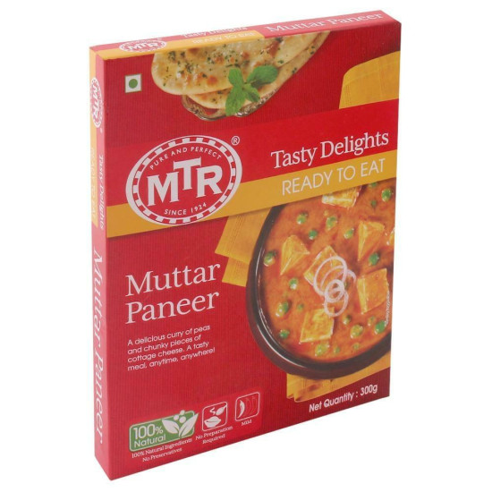 MTR Ready To Eat Mutter Paneer 300 G