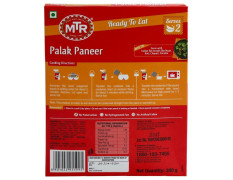 MTR Ready To Eat Palak Paneer 300 G
