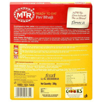 MTR Ready To Eat Pav Bhaji 300 G