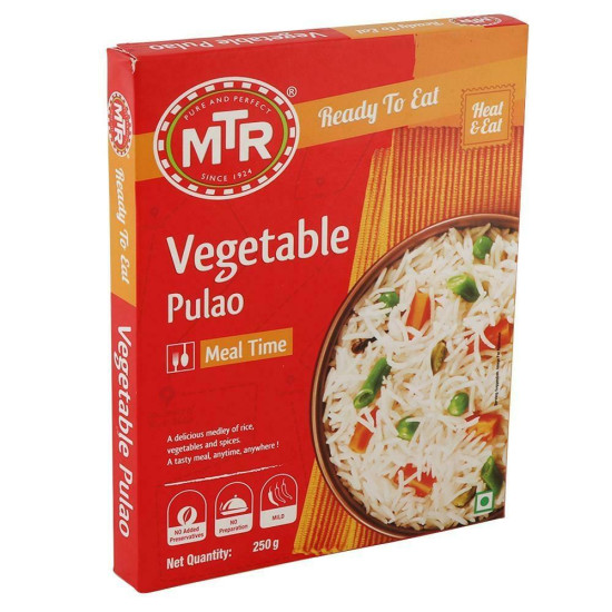 MTR Ready To Eat Vegetable Pulao 250 G