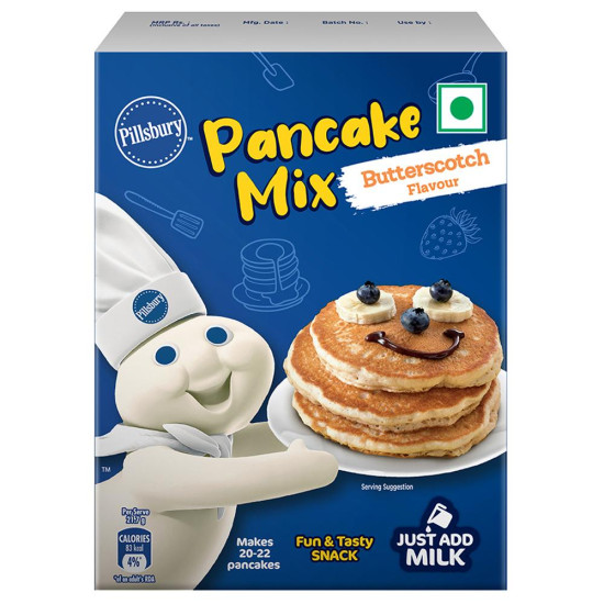 Pillsbury Butterscotch Flavour Pancake Mix 500 G