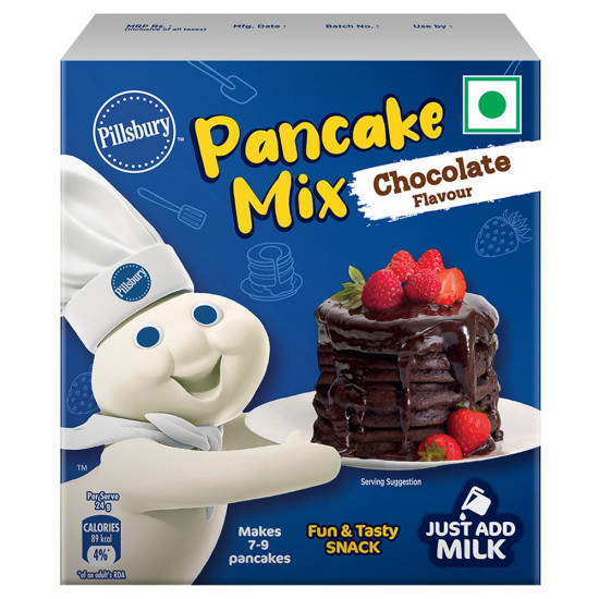 Pillsbury Chocolate Flavour Pancake Mix 180 G