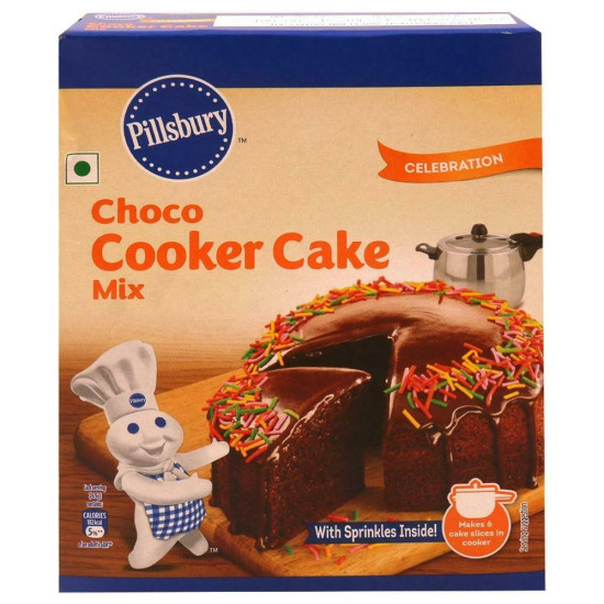 Pillsbury Eggless Choco Cooker Cake Mix 159 G