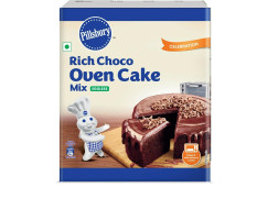 Pillsbury Oven Cake Mix, Rich Choco- Eggless, (Pack Of 4 - 270 Gm Each)