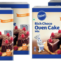 Pillsbury Oven Cake Mix, Rich Choco, (Pack Of 4 - 285 Gm Each)
