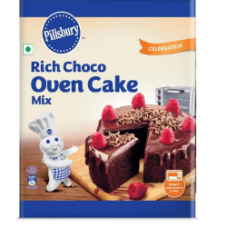 Pillsbury Oven Cake Mix, Rich Choco, (Pack Of 4 - 285 Gm Each)