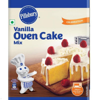 Pillsbury Oven Cake Mix, Vanilla, (Pack Of 4 - 225 Gm Each)