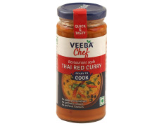 Veeba Chef Restaurant Style Thai Red Curry Ready To Cook 240 G