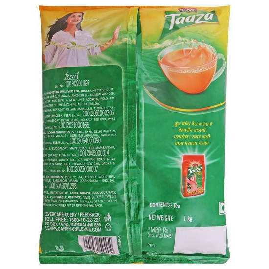 Brooke Bond Taaza Leaf Tea 1 Kg