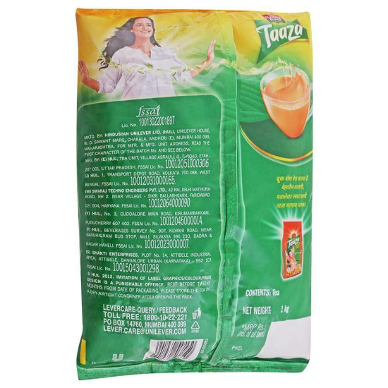 Brooke Bond Taaza Leaf Tea 1 Kg