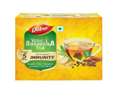 Dabur Vedic Suraksha Black Tea Bags 1.5 G (10 Pcs)