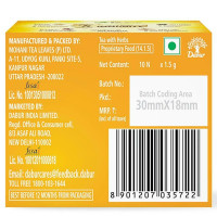 Dabur Vedic Suraksha Black Tea Bags 1.5 G (10 Pcs)