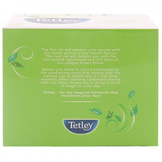 Tetley Elaichi Leaf Tea Bags 50 Pcs