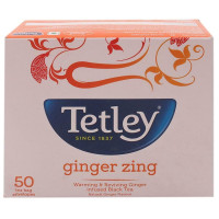 Tetley Ginger Leaf Tea Bags 50 Pcs