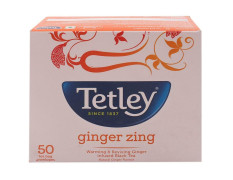 Tetley Ginger Leaf Tea Bags 50 Pcs