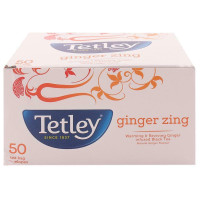 Tetley Ginger Leaf Tea Bags 50 Pcs