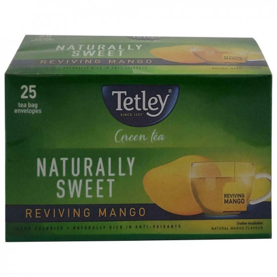Tetley Green Reviving Mango Tea 25 Pcs
