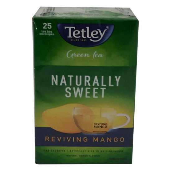 Tetley Green Reviving Mango Tea 25 Pcs