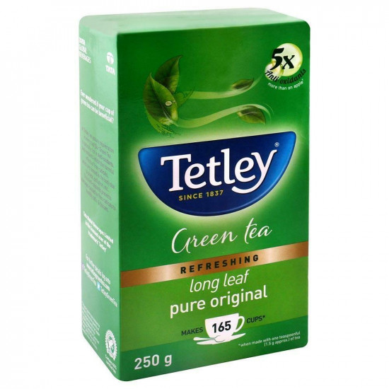 Tetley Leaf Green Tea 250 G (Carton)