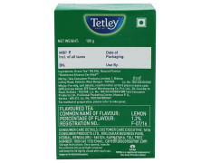 Tetley Long Leaf With Lemon Natural Green Tea 100 G