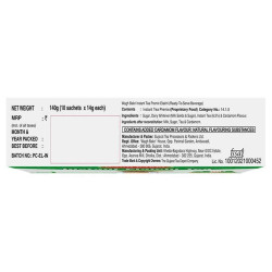 Wagh Bakri Instant Elachi Tea Premix 140 G (14 G X 10 Sachets)