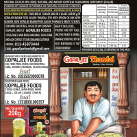 Gopaljee Thandai With Badam, Pista, Elaichi 200G (Pack Of 2) Gopaljee Thandai With Badam, Pista, Elaichi 200G (Pack Of 2)