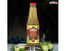 Natural Jai Guruji Masala Shikanji & Lemon Fruit Syrup Each 750Ml (Pack Of 2)