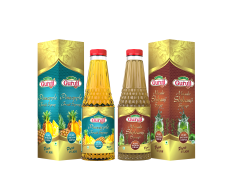 Natural Jai Guruji Pinepple & Masala Shikanji Fruit Syrup Each 750Ml (Pack Of 2)