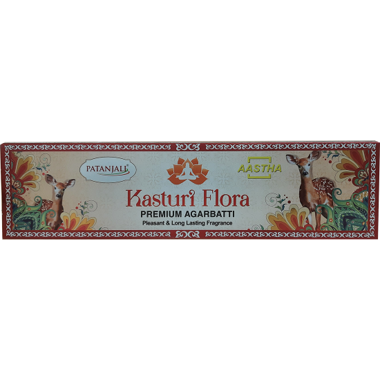 Aastha Premium Agarbatti Kasturi Flora 20N 30 g