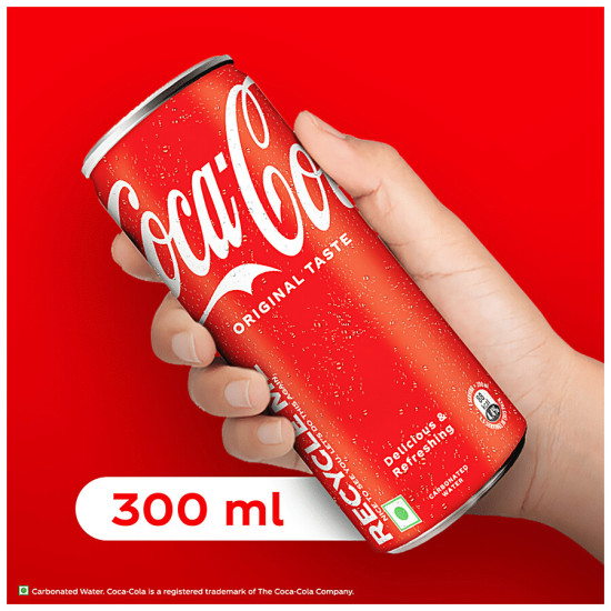 Coca Cola Original Taste Soft Drink 300 ml