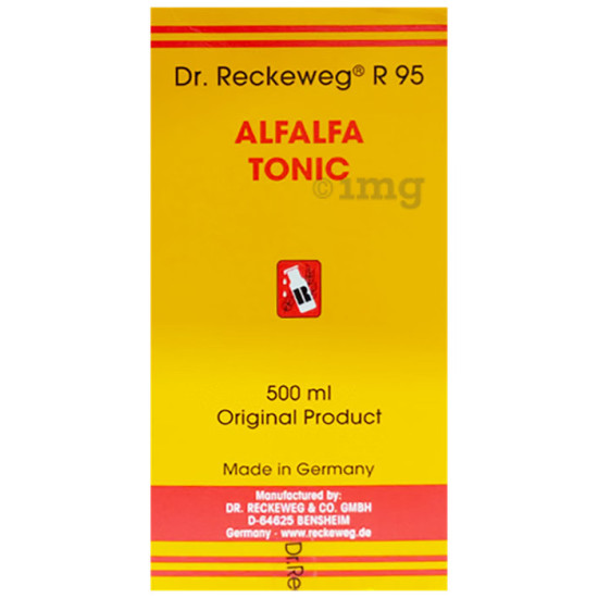 Dr Reckeweg - Alfalfa Tonic Liquid General Wellness - 500ml