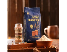 Isha life New Instant Sanjeevini Multigrain Health Drink Mix(500 gms). No Added Sugar. Traditional recipe. Contains millets, grains, legumes and spices