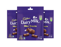 Cadbury Dairy Milk Minis Chocolate Home Treats Pack 3 x 119 g
