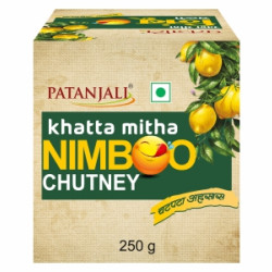 Patanjali Khatta Mitha Nimboo Chutney 250 g