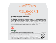 Divya Melanogrit 3 U X 20 34 g