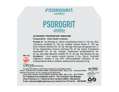 Divya Psorogrit 3 U X 20 N 34 g