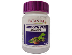Patanjali Arogya Vati Advance Tablet 60 Tablets  Ayurvedic Immunity Booster for Cold, Cough & Weakness