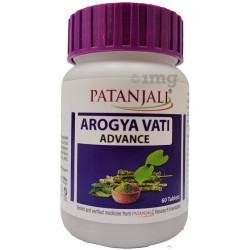 Patanjali Arogya Vati Advance Tablet 60 Tablets  Ayurvedic Immunity Booster for Cold, Cough & Weakness