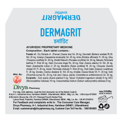 Divya Dermagrit 3 U X 20 N 34 g