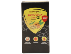Patanjali Curcumin Gold 95 Tablet 33 g - Natural Antioxidant Supplement
