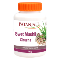 Patanjali Swet Mushli Churna 100 g - Natural Herbal Supplement
