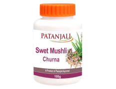 Patanjali Swet Mushli Churna 100 g - Natural Herbal Supplement